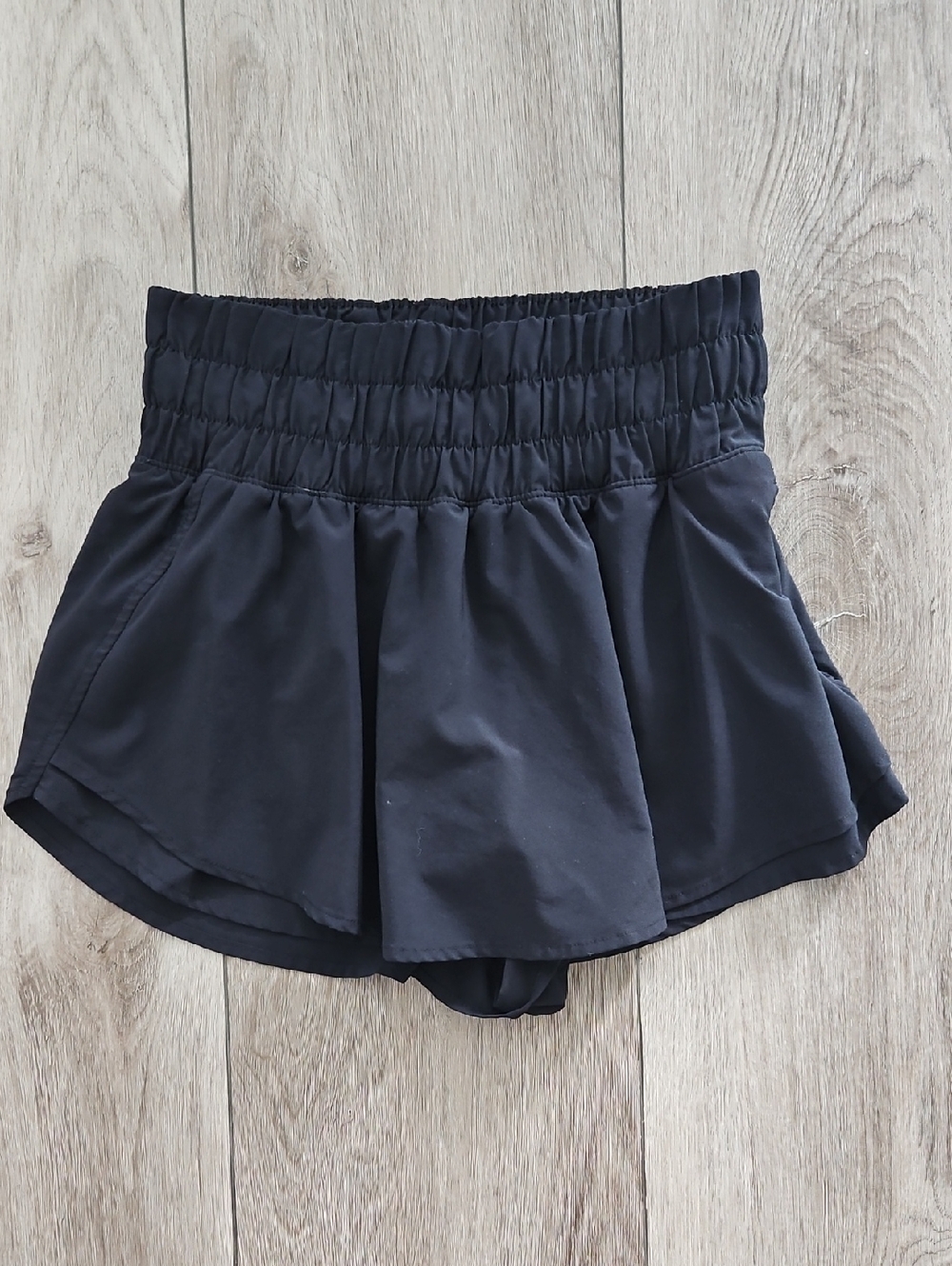 CRZ YOGA Black High-Waist Athletic Skort